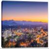 24 x 16 - Asheville, North Carolina Wall Art Canvas Print, home decor house wall decor view 2