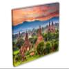 24 x 16 - Bagan Temples Canvas Print Wall Art epic landscape Bagan Myanmar Buddhist view 1