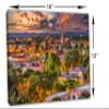 18 x 12 - Santa Fe, NM Canvas print Wall Art with beautiful skies Santa Fe, New Mexico view 3