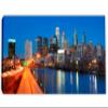 72 x 36 - Philadelphia Center City Skyline Canvas Print Wall Art view 2
