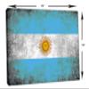 24 x 16 - Argentina Flag Grunge Canvas Print Wall Art. Country Flag Art home decor view 3