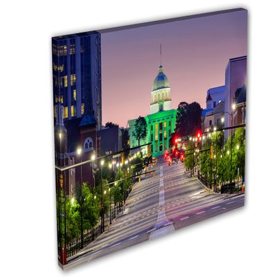 18 x 12 - Montgomery Alabama Canvas Print Wall Art, Home wall decor, interior design