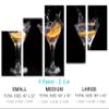 80 x 42 TOTAL - Martini Drinks & Orange Canvas Print Wall Art. 5 Panel Z Cut Split view 2