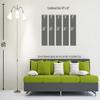 40 x 26 TOTAL - Zen Art, Spa Stones Wall Art Canvas Print 5 Panel Split. Spa wall decor, interior design view 4