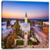 24 x 16 - Athens Georgia Canvas Print Wall Art Downtown, house decor, home wall decor view 2
