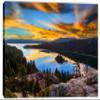 60 x 40 - Lake Tahoe Emerald Bay Canvas Print wall art, home decor, interior design view 2