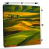 24 x 16 - Palouse Wall Art Canvas Print Steptoe Butte State park, Washington farms view 3