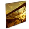 24 x 16 - Deception Pass Bridge Wall Art Canvas Print Home Decor, house wall decor view 1