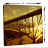 24 x 16 - Deception Pass Bridge Wall Art Canvas Print Home Decor, house wall decor view 3