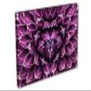 48 x 32 - Agave closeup Canvas Print Wall Art Purple botanical cactus flower plant view 1