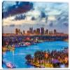 24 x 16 - Fort Lauderdale Florida Canvas Print Wall Art, home decor, usa wall decor view 2