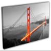 30 x 15 - San Francisco Golden Gate Bridge Canvas Print Wall Art for interior design view 1