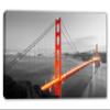 30 x 15 - San Francisco Golden Gate Bridge Canvas Print Wall Art for interior design view 2