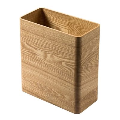 moisture Garbage Cans Portable Indoor Trash Can Desktop Sorting Coverless Waste Paper Basket Home Office Desktop Trash Sorting Indoor Trash Can (Color : B)