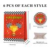 BQK Race Car Gift Bags 24 Pcs Race Car Party Supplies Cars Theme Birthday Party Decorations Car Goody Bags Racing Birthday Party Supplies view 2