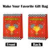 BQK Race Car Gift Bags 24 Pcs Race Car Party Supplies Cars Theme Birthday Party Decorations Car Goody Bags Racing Birthday Party Supplies view 4