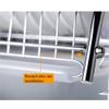 Dish Drainer Cup Holder Dish DrainersKitchen Drain Rack3 Tier Tableware Storage Box Fork Spoon Organizer Dish Racks Cutlery Rack-C 42X25X43Cm Dish Rack view 4