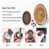 Reusable VERTUO Capsule Caps 2 Pcs + EMPTY Refillable VERTUOLINE Pods-80+150+230ml Each 3 Pcs For Vertuoline Coffee Machine, BENFUCHEN Silicone Capsule Discs For Refillable Nespresso Vertuo Pods view 2