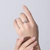 ZOEXUE Rose Heart Cremation Urn Ring for Ashes 925 Sterling Silver Forever in My Heart Memorial Keepsake Rings for Women Infinity Jewelry Holds Human Pet Ashes Sympathy Gift Size 5 view 3