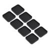 Non Slip Furniture Rubber Pads, 8 Pieces Anti Vibration Pads Rubber Mat Bed Risers Washing Machine Support Feet Stabilizer Mat Furniture Protector view 1
