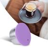 Coffee Capsules Cup,Stainless Steel Reusable Refillable Coffee Capsule Cup with Lid and Filter, Fit for Dolce Gusto Coffee Maker Piccolo, White, Red, Purple, Green (purple), Coffee Capsule Coffee view 4