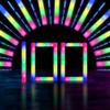 100 Pcs 18-inch Foam Glow Sticks Bulk, 4 Color LED Light Foam Sticks view 3