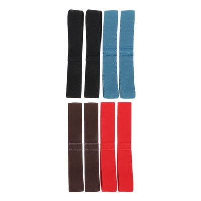 Hemoton Bento Bands 8pcs Nylon Reusable Elastic Straps for Boxes