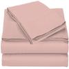 4 Piece RV Sheets Set, Luxury Breathable & Cooling Sheets Sheets 1000 Thread Count 100% Egyptian Cotton, 12 Inch Deep Pocket California King Size (72"X84"), Blush view 2