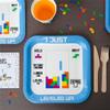 Tetris Party in a Box Kit - Celebration, Birthday Party, Toddlers  100 Plus Pieces - Video Gamer - Retro - 90's, 80's Party Supplies - Officially Licensed view 4