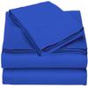 4 Piece RV Sheets Set, Luxury Breathable & Cooling Sheets Sheets 1000 Thread Count 100% Egyptian Cotton, 12 Inch Deep Pocket RV Bunk Size (30"X80"), Royal Blue view 2