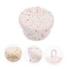 Zerodeko Cotton Rope Storage Basket with Lid Round Woven Desktop Storage Container Decorative Basket Cotton Organizer Bins for Clothes Toys Candy Food Towels view 2