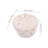 Zerodeko Cotton Rope Storage Basket with Lid Round Woven Desktop Storage Container Decorative Basket Cotton Organizer Bins for Clothes Toys Candy Food Towels view 3