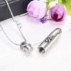 SHEIL Ash Holder Bullet Cremation Pendant Necklace for Men Dragon Printed Urn Necklace for Ashes Keepsake view 4