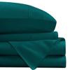 4 Piece RV Sheets Set, Luxury Breathable & Cooling Sheets Sheets 1000 Thread Count 100% Egyptian Cotton, 12 Inch Deep Pocket RV Full Size (53"X75"), Teal view 1
