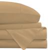 4 Piece RV Sheets Set, Luxury Breathable & Cooling Sheets Sheets 1000 Thread Count 100% Egyptian Cotton, 12 Inch Deep Pocket RV Bunk Size (30"X75"), Taupe view 1