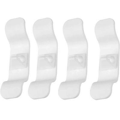 4 Pcs Cord Organizer for Kitchen Appliances, Cord Winder Used to Stick on Appliances, Cord Wrapper for Small Home Appliances Coffee Maker Mixer Blender Air Fryer Pressure Cooker (Gray)