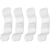 4 Pcs Cord Organizer for Kitchen Appliances, Cord Winder Used to Stick on Appliances, Cord Wrapper for Small Home Appliances Coffee Maker Mixer Blender Air Fryer Pressure Cooker (Gray) view 1