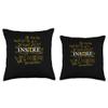 Inspire Pi Symbol Funny Teacher National Math Day Throw Pillow view 3