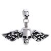 SHEIL Angel Wing Cremation Urn Necklace for Ashes Memorial Charm Necklace Cremation Jewelry Keepsake Urns view 1