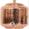 100% PURE COPPER 4 LITER DISPENSER/MATKA POT WITH ONE TAP SET view 2