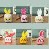 100 PCS Cute Bunny Duck Packaging Candy Cookie Rabbit Long Ear for Sweets Party Goodie Packing Wedding Cake Bags Gift Bag Present view 4