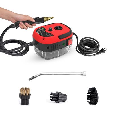 Matybobe High Pressure Handheld Steam Cleaner, 2500W Portable High Temp Cleaning Machine with Brush Heads for Home Use, Steamer for Cleaning Floor, Upholstery, Grout and Car