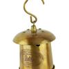 Antique Brass Lantern Glass Oil Lamp Home Decoration (6 inch) Best Gift Brass Lamp view 4