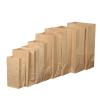 100pcs Fine Kraft Paper Bag Gift Bag Wedding Candy Recyclable Takeaway Bag Baking Bag Environmentally Friendly Dry Packaging Paper Bag view 1