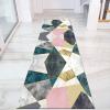 Geometric Hallway Runner Rug Modern Washable Area Rug Non-Slip Long Carpet Runners for Corridor Stairs Floor Mats 60cm/70cm/80cm/100cm Wide (Size : 2.3 ft x 19.7 ft) view 2