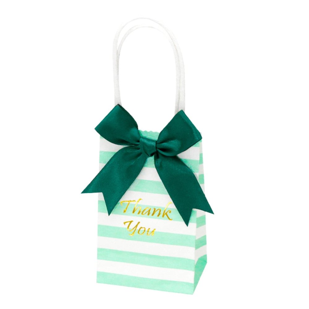 10PCS Paper Bags with Handle Kraft Gift Bag Packaging Candy Cookie Packing Wedding Party Goodie Bags Sweets Small Bow
