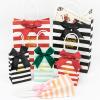 10PCS Paper Bags with Handle Kraft Gift Bag Packaging Candy Cookie Packing Wedding Party Goodie Bags Sweets Small Bow view 3