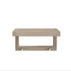 AquaTeak 18" Moa-Mist Teak Wall Shelf with Hooks view 4