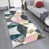 Geometric Hallway Runner Rug Modern Washable Area Rug Non-Slip Long Carpet Runners for Corridor Stairs Floor Mats 60cm/70cm/80cm/100cm Wide (Size : 2.3 ft x 14.8 ft) view 3