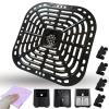 HEISENLIN Air Fryer Crisper Plate Tray for Instants Pot Vortex Plus 6QT XL Air Fryers, Upgraded Nonstick Grill Pan Plate Grate Rack Grid Shelf for Instants 6QT 5.7QT Air Fryer, Dishwasher Safe view 1